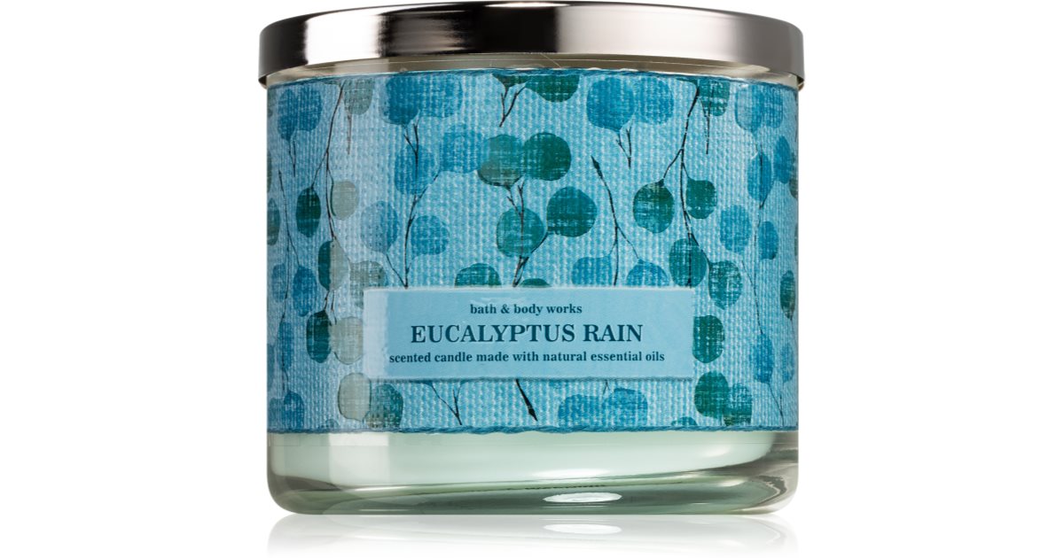 Bath &amp; Body Works Eucalyptus Rain scented candle II 411 g