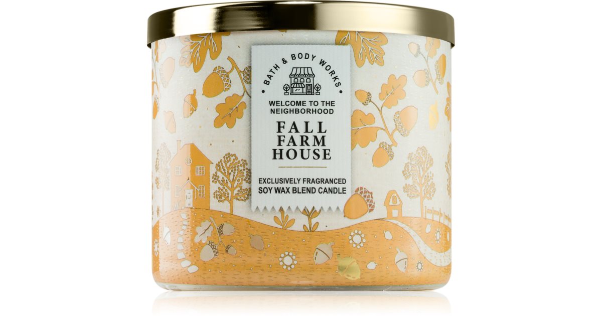 Bath &amp; Body Works Fall Farmhouse scented candle 411 g