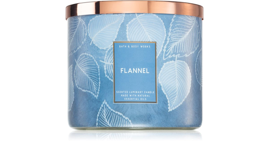 Bath &amp; Body Works Flannel scented candle V. 411 g