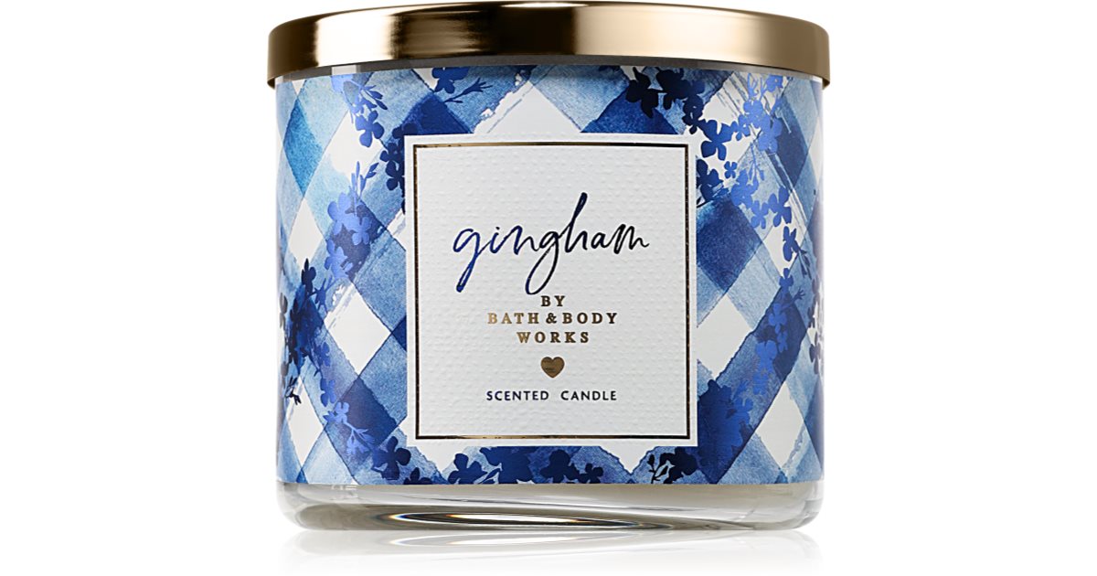 Bath &amp; Body Works Gingham scented candle 411 g