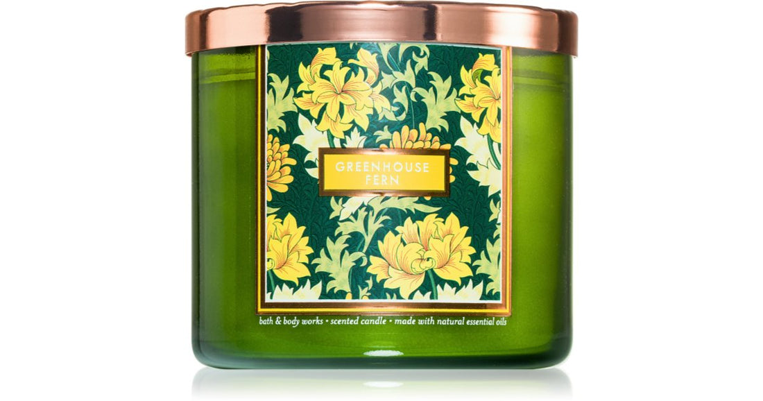 Bath &amp; Body Works Greenhouse Fern Scented Candle 411g