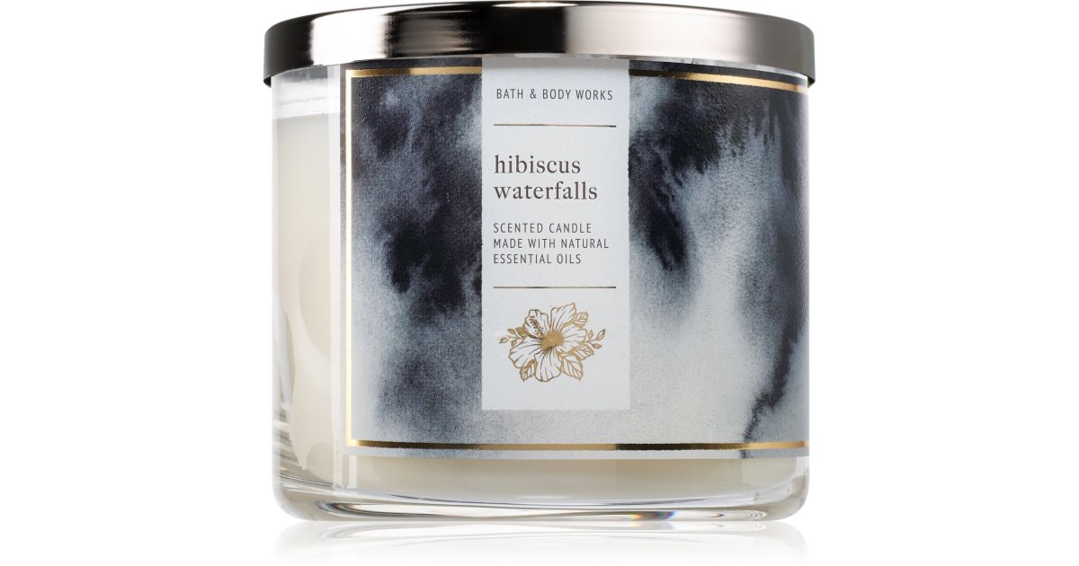 Bath &amp; Body Works Hibiscus Waterfalls scented candle 411 g