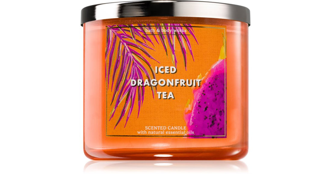 Bath &amp; Body Works Iced Dragonfruit Tea scented candle 411 g