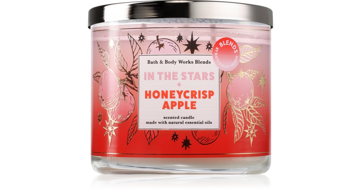 Bath &amp; Body Works In The Stars + Honeycrisp Apple scented candle 411 g