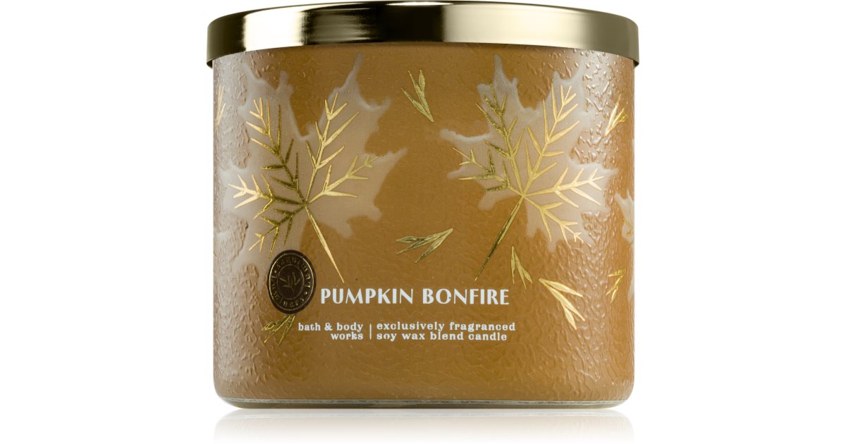 Bath &amp; Body Works Pumpkin Bonfire scented candle 411 g