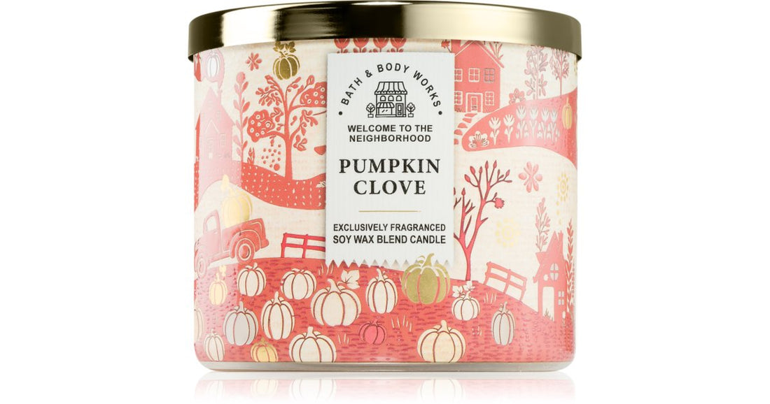 Bath &amp; Body Works Pumpkin Clove Scented Candle 411g