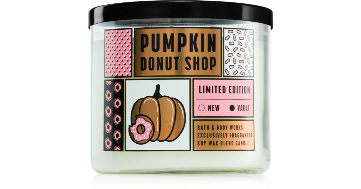 Bath &amp; Body Works Pumpkin Donut Shop Scented Candle 411g