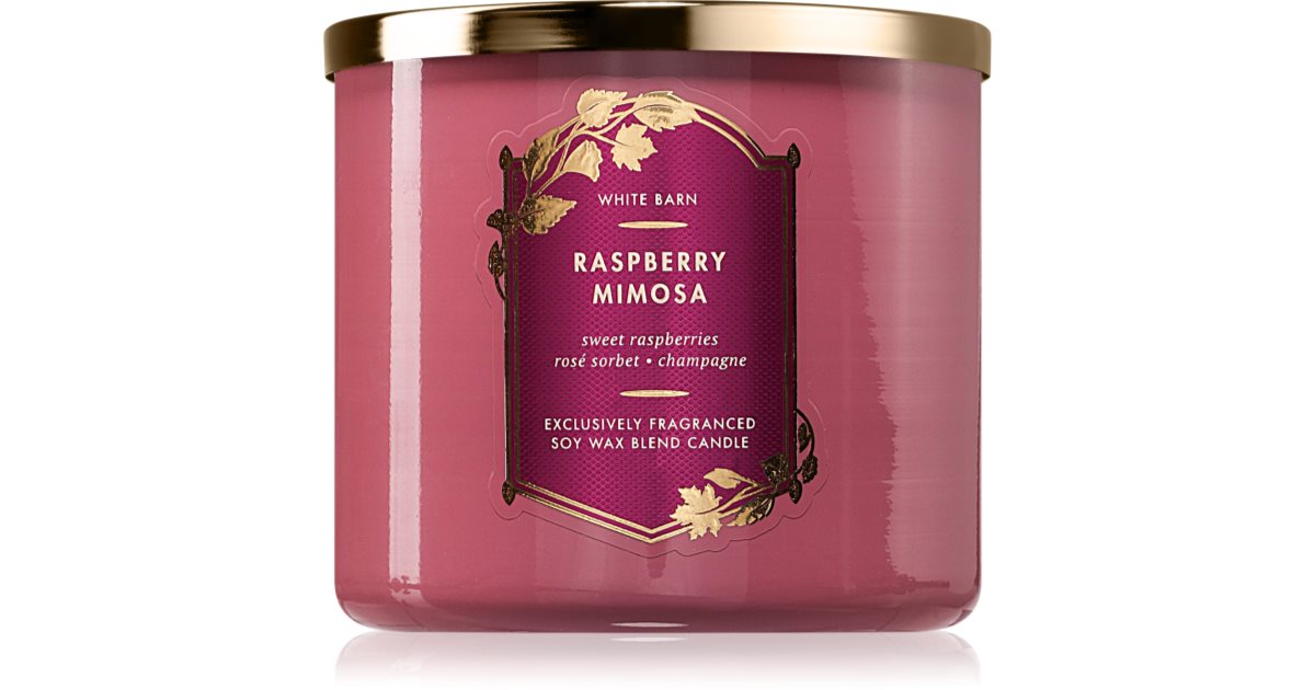 Bath &amp; Body Works Raspberry Mimosa Scented Candle 411g