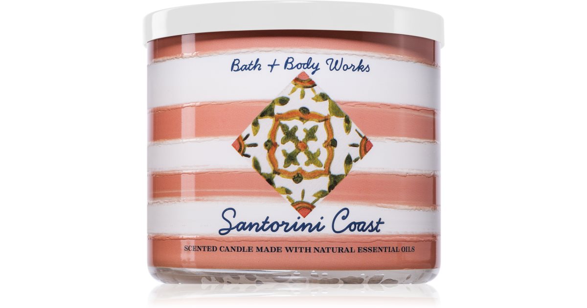 Bath &amp; Body Works Santorini Coast Scented Candle 411g