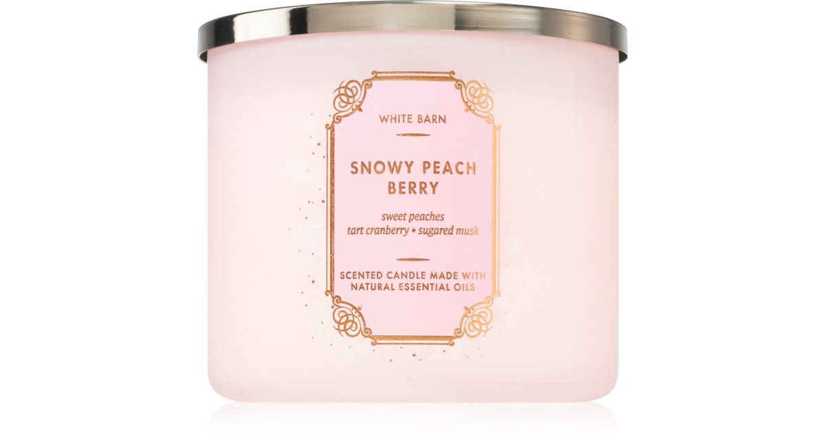 Bath &amp; Body Works Snowy Peach Berry 411 g