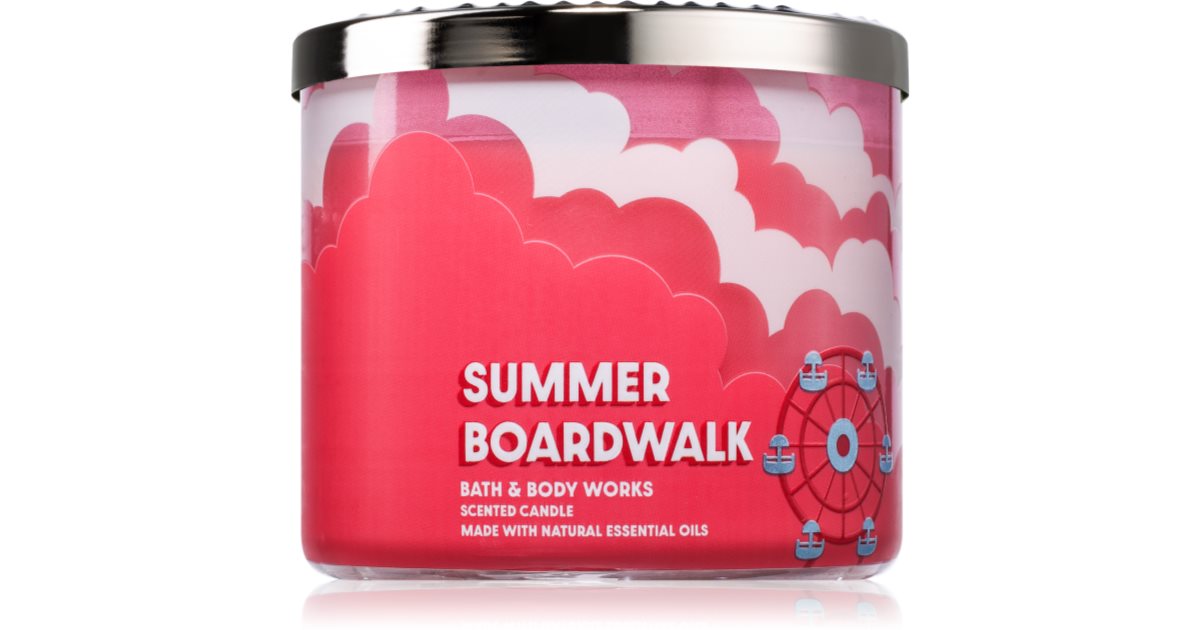 Bath &amp; Body Works Summer Boardwalk scented candle 411 g