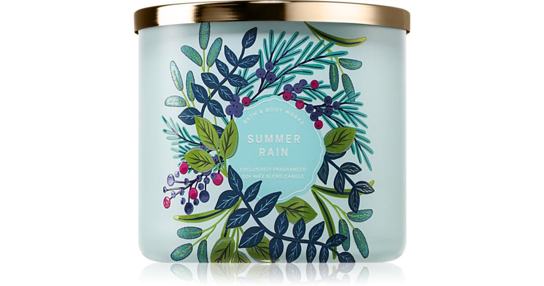 Bath &amp; Body Works Summer Rain scented candle 411 g