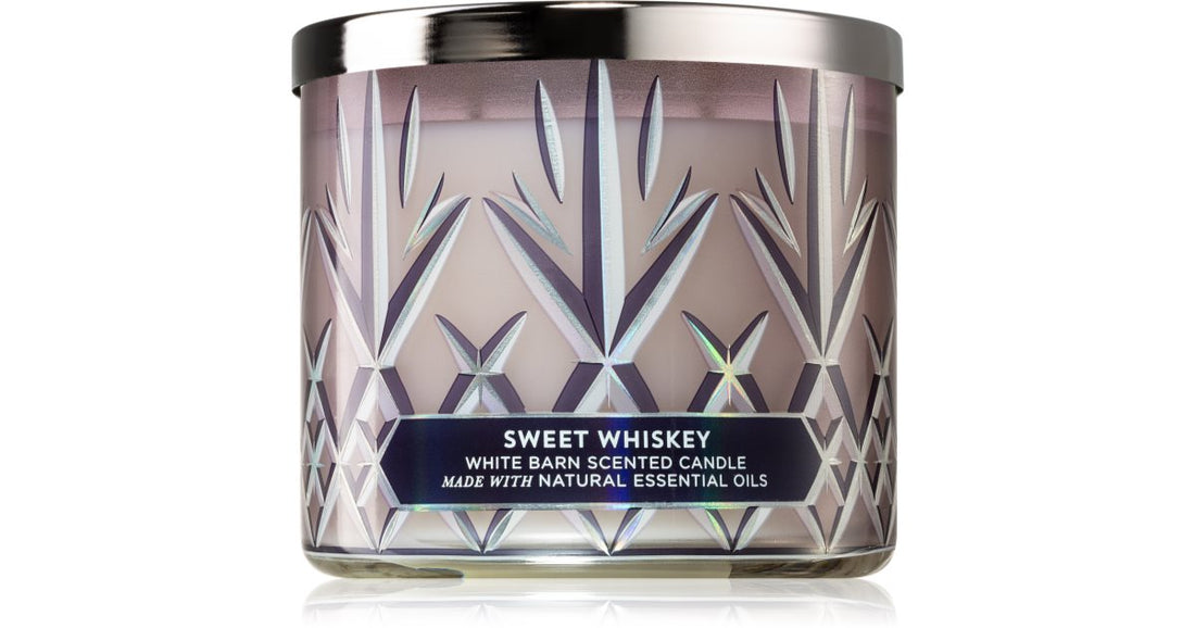 Bath &amp; Body Works Sweet Whiskey scented candle 411 g