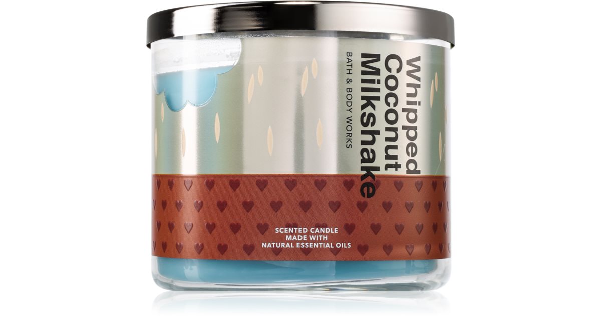 Bath &amp; Body Works Whipped Coconut Milkshake scented candle 411 g