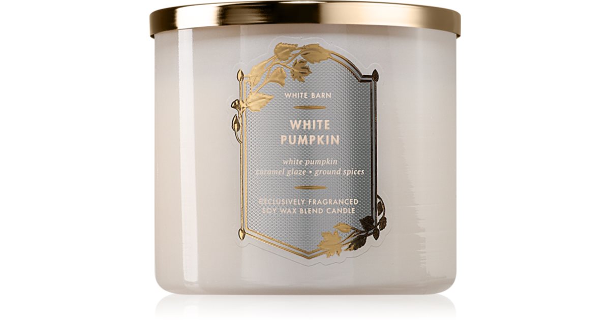 Bath &amp; Body Works White Pumpkin scented candle 411 g