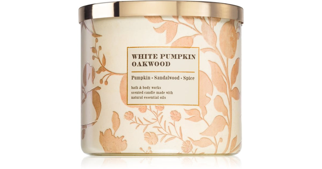 Bath &amp; Body Works White Pumpkin Oakwood 411 g