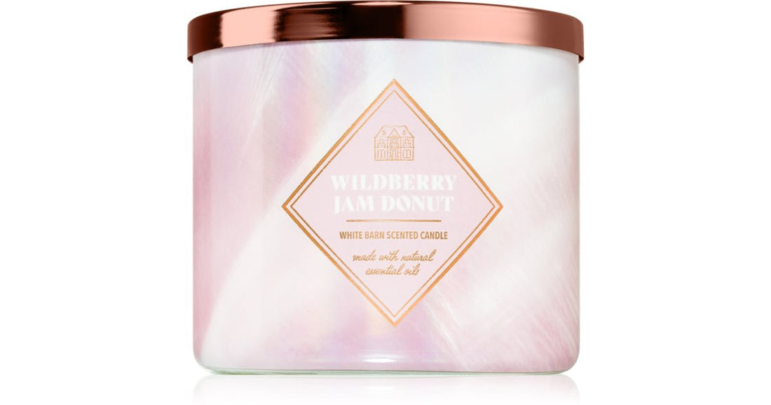 Bath &amp; Body Works Wildberry Jam Donut Scented Candle 411g