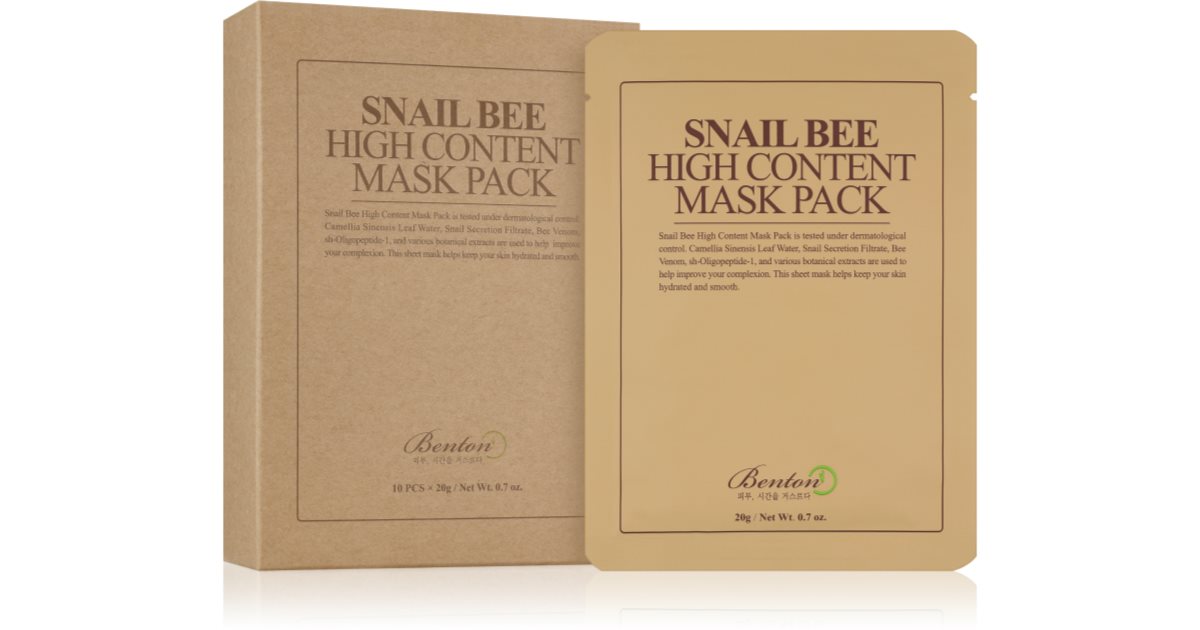 Benton Snail Bee 10 × 20g