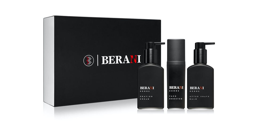 BERANI Homme Facecare set for men