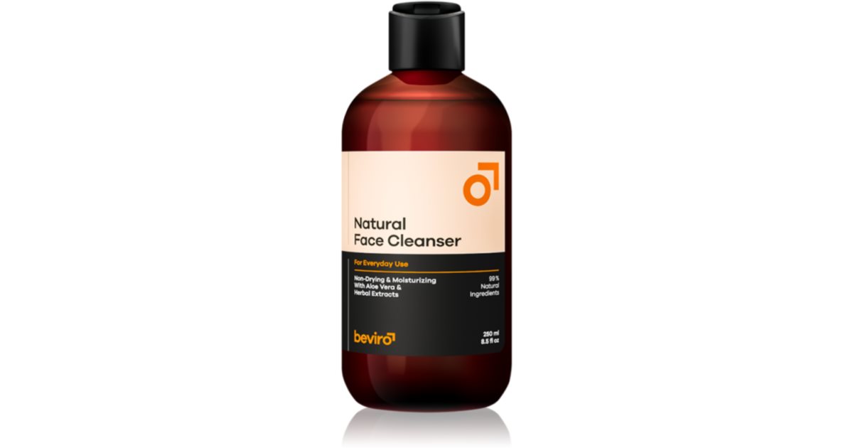 Beviro Natural Facial Cleanser for men 250 ml