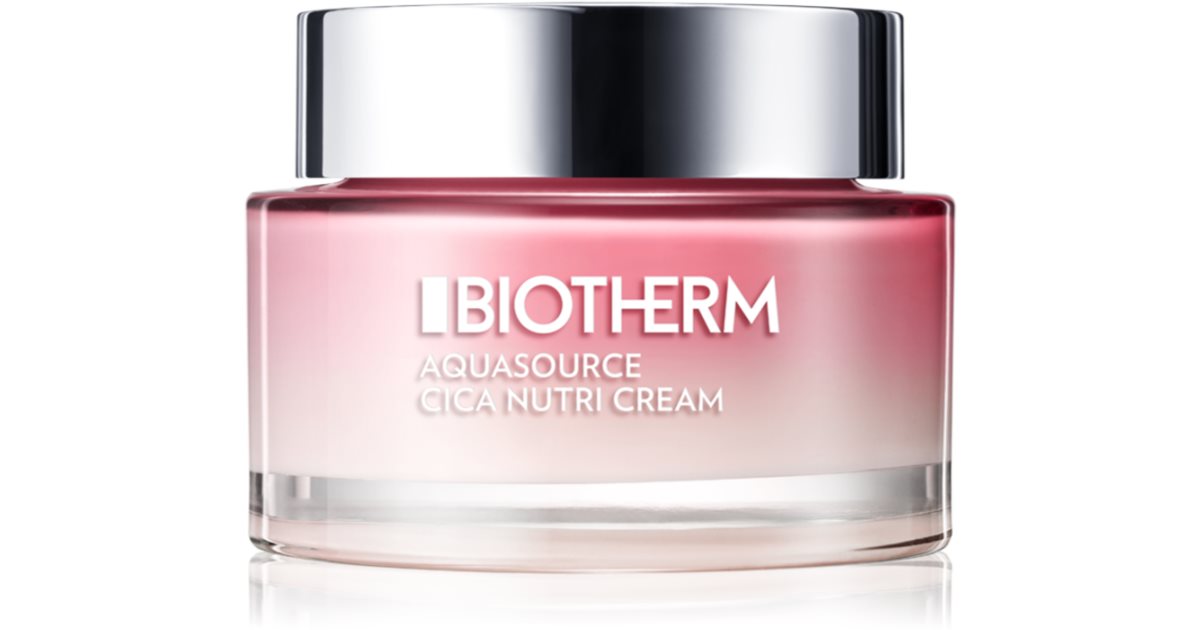 Biotherm Aquasource Cica Nutri Nourishing Moisturizing Cream for Dry and Very Dry Sensitive Skin 30ml