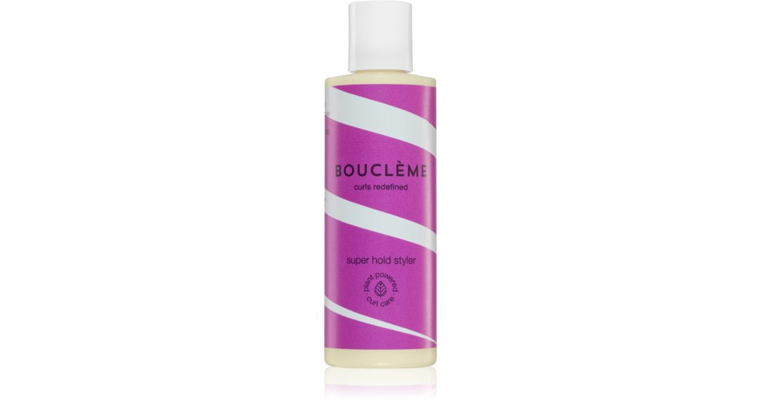 Bouclème Curl Super Hold Styler Hair Strengthening Gel for Wavy and Curly Hair 250ml