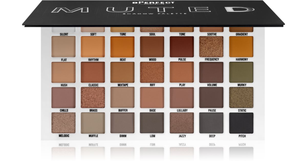 Eyeshadow Palette BPerfect Muted 364g