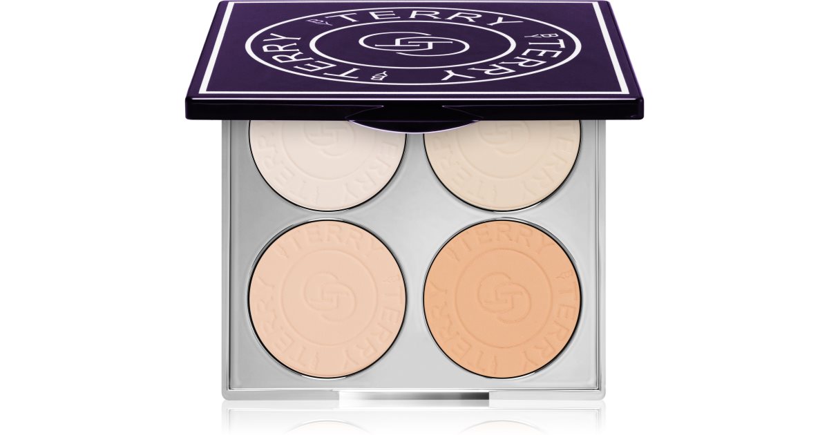 By Terry Hyaluronic Hydra-Powder Face Palette with Hyaluronic Acid Color Fair to Medium 10 g