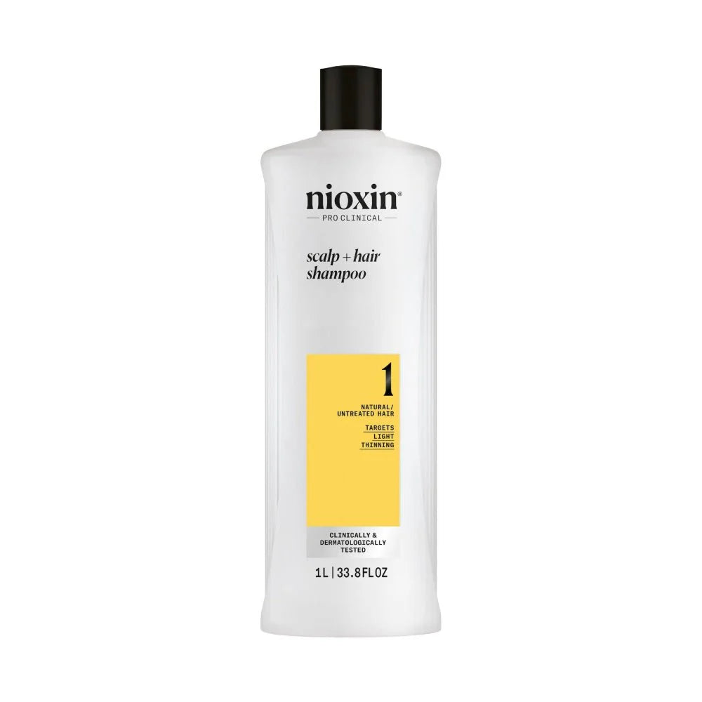 Nioxin System 1 - Shampoo - Natural Hair With Slight Weakening 1000ml