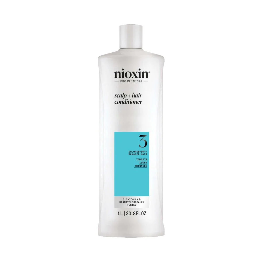 Nioxin System 3 - Conditioner - Dyed and damaged hair with slight weakening 1000ml