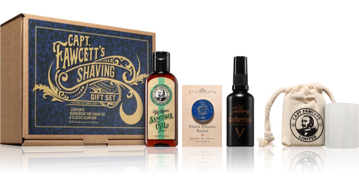 Captain Fawcett Barberism by Sid Sottung Gift Set for Men 1 pc