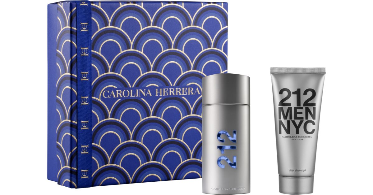 Carolina Herrera 212 men eau de toilette 100ml + shower gel 100ml