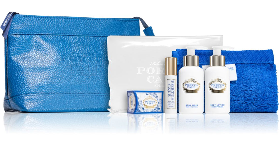 Castelbel Portus Cale Gold &amp; Blue hand gel 100ml + body cream 100ml + soap 40gr + edt 10ml