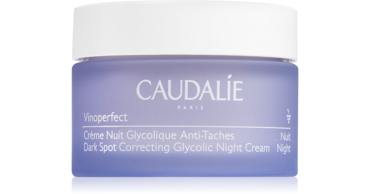 Caudalie Vinoperfect night cream against skin blemishes 50 ml