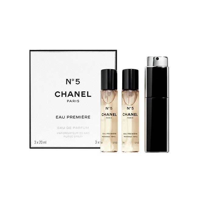 Chanel No. 5 Eau Premiere - perfumed water with spray (3 x 20 ml) - Volume: 60 ml