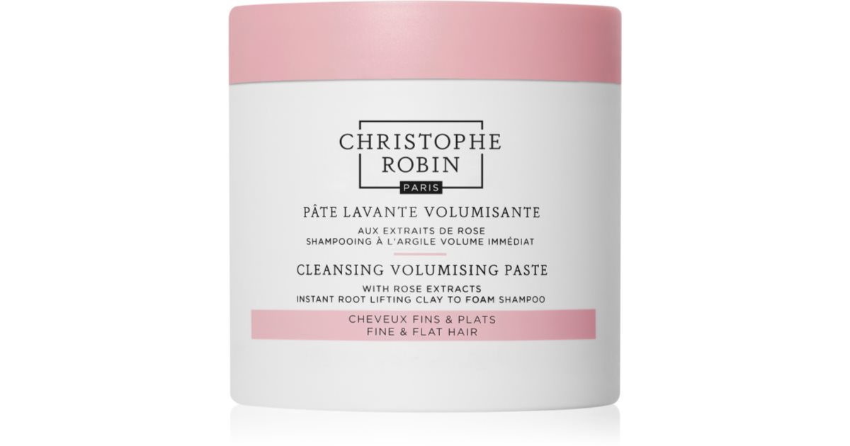 Christophe Robin Volumizing Cleansing Paste with Rose Extract 250 ml