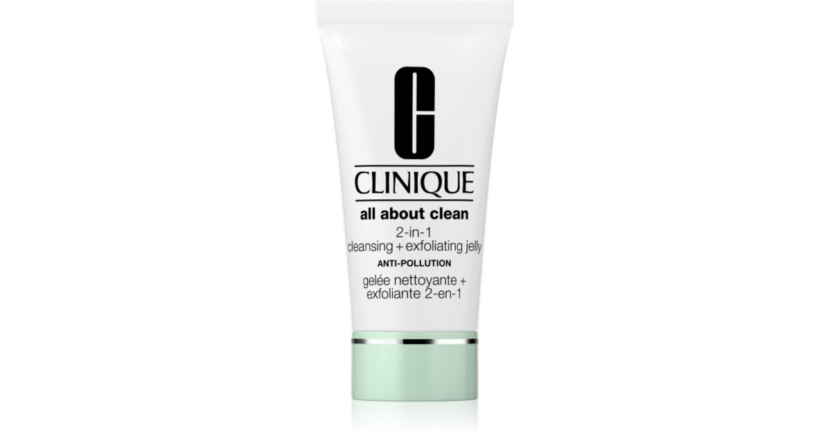 Clinique All About Clean 2 in 1 cleanser + gel exfoliant 150 ml