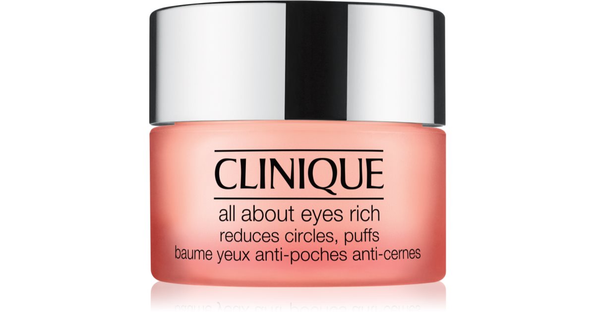 Clinique All About Eyes™ Rich Moisturizing Eye Cream Against Puffiness and Dark Circles 30ml