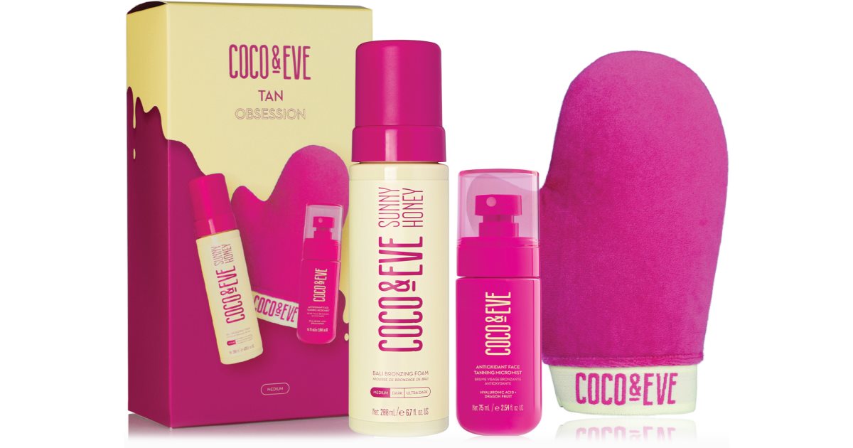 Coco &amp; Eve Sunny Honey Obsession set for a perfect tan 1 pc