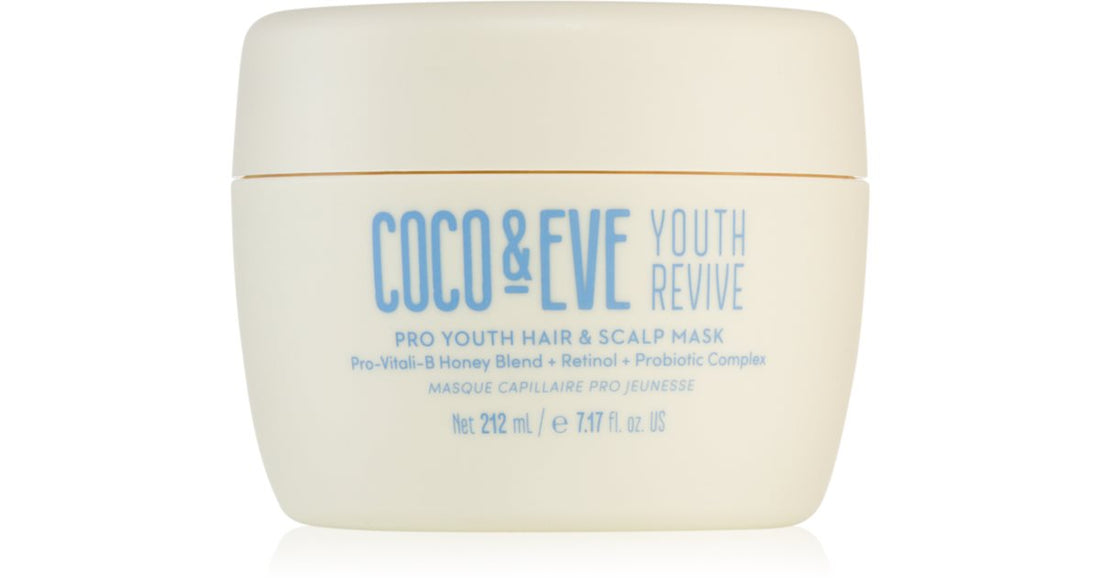 Coco &amp; Eve Youth Revive Pro Youth Maschera for hair and scalp 212 ml