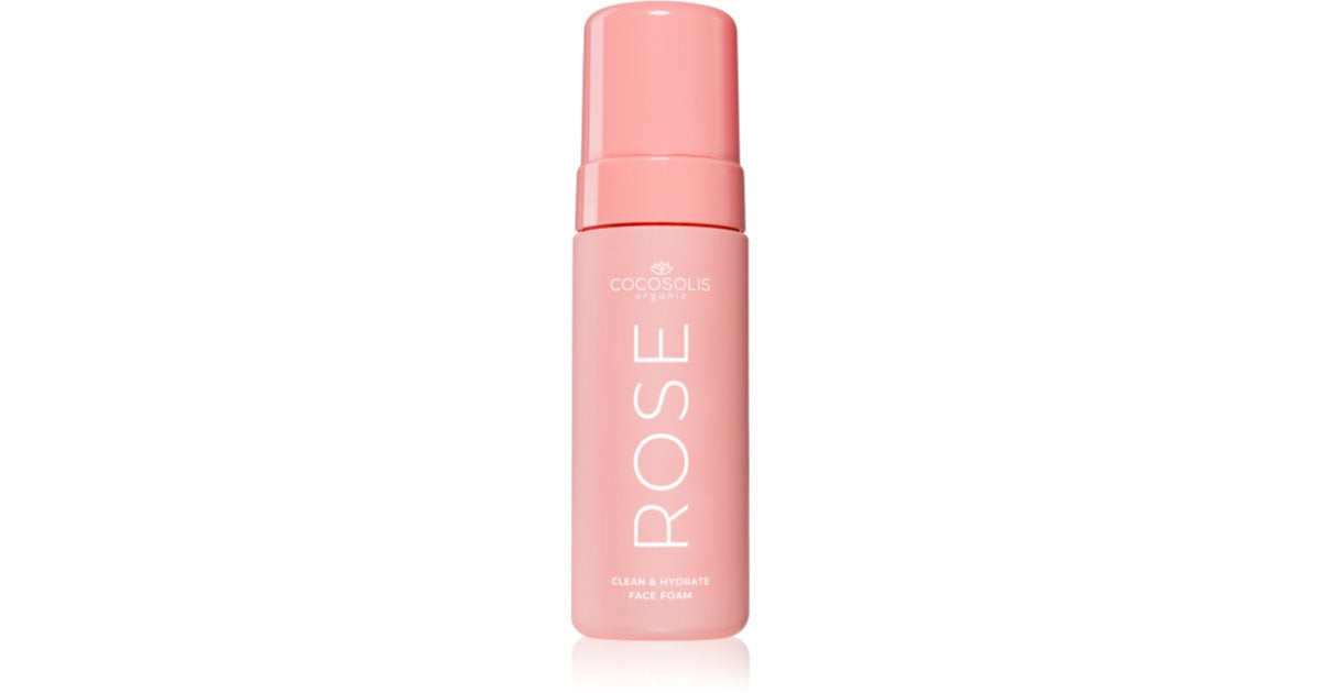 COCOSOLIS ROSE Face Mousse Clean &amp; Hydrate 150 ml