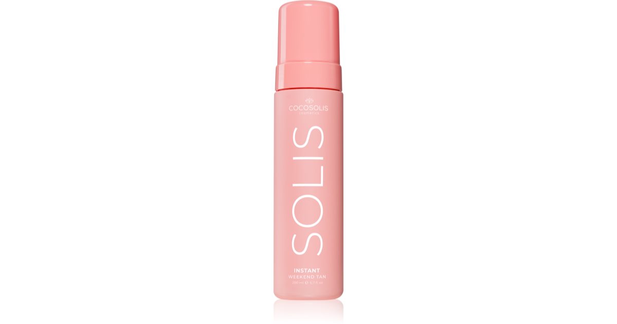 COCOSOLIS SOLIS Instant self-tanning mousse for a quick tan 200 ml