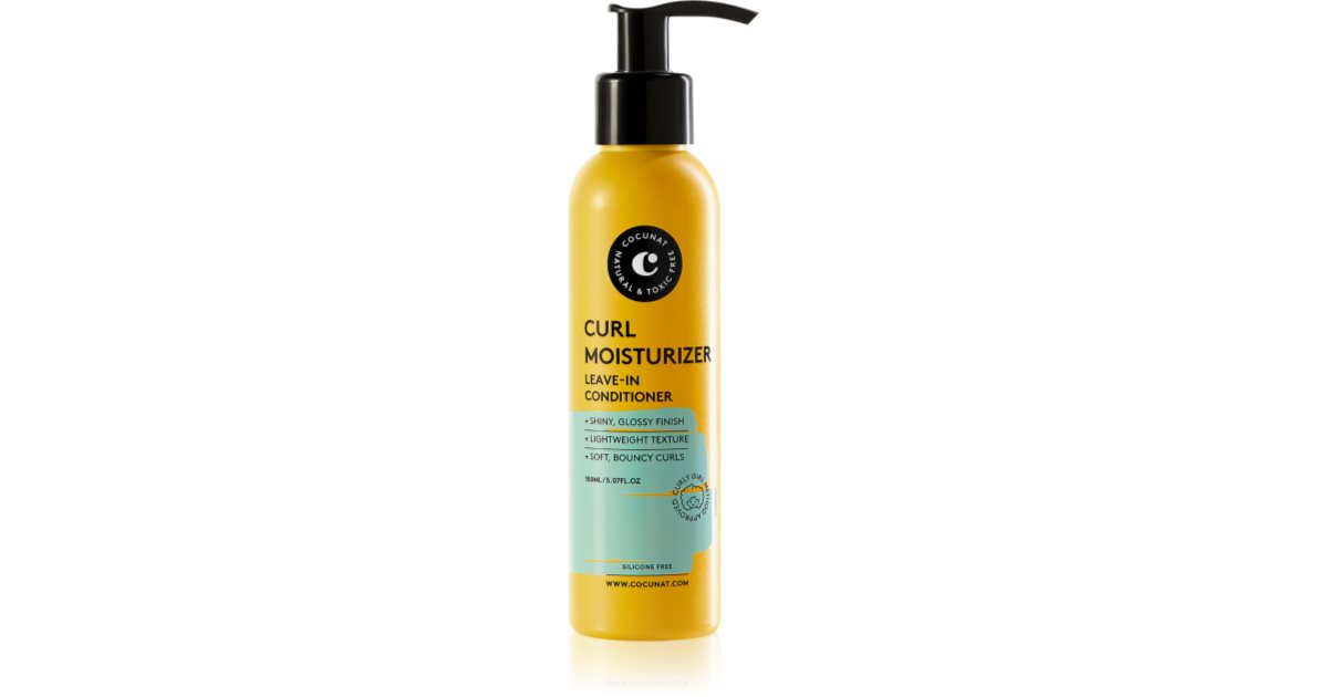 Cocunat Leave-in conditioner for curly hair with a hydrating effect 150 ml