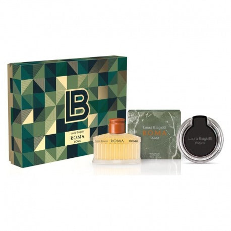 Laura Biagiotti Roma Uomo Edt 125ml Gift Set + Wireless Phone Charger