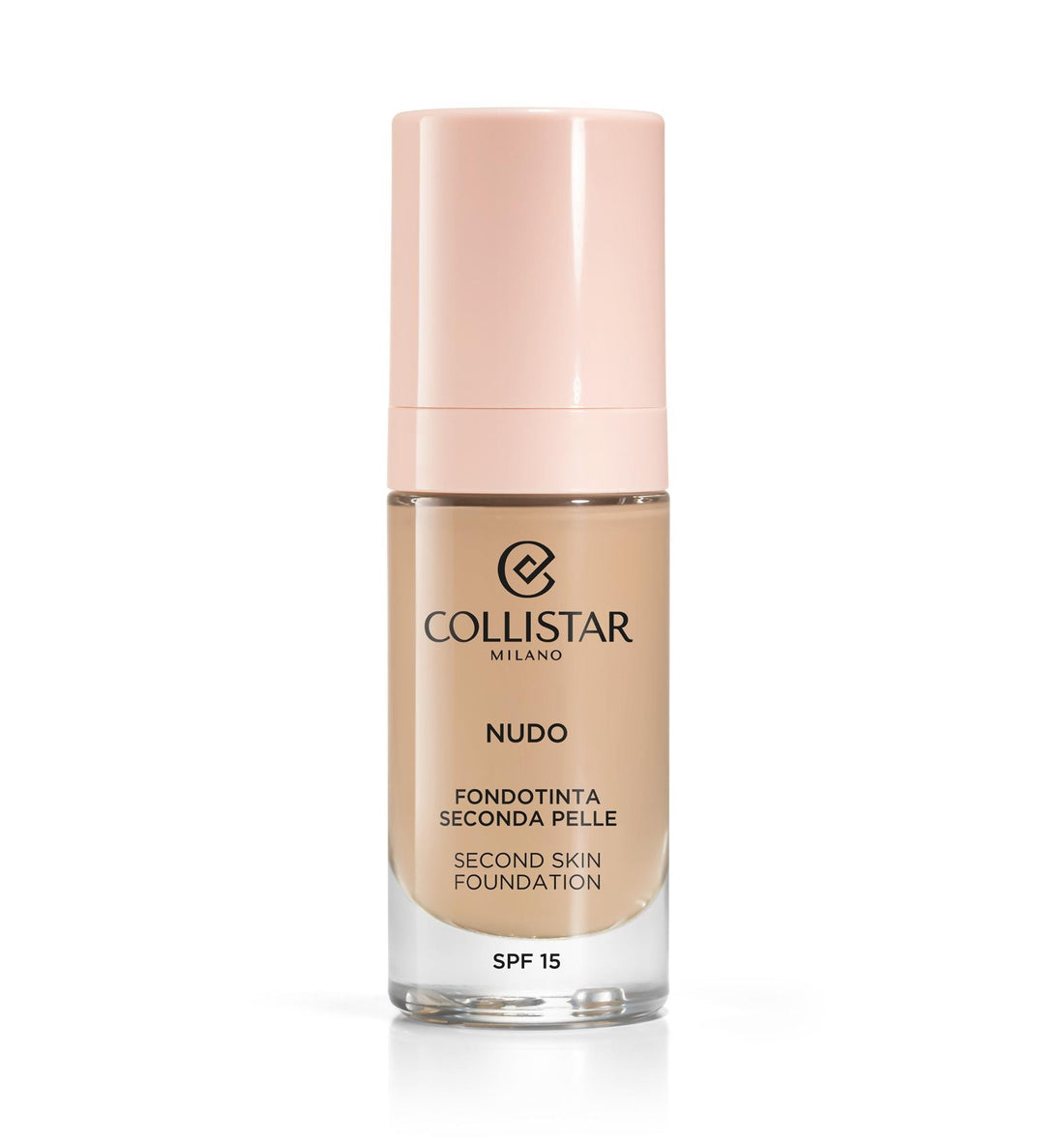 Collistar Nude Second Skin Foundation Spf15 2r-Beige Pink 30ml