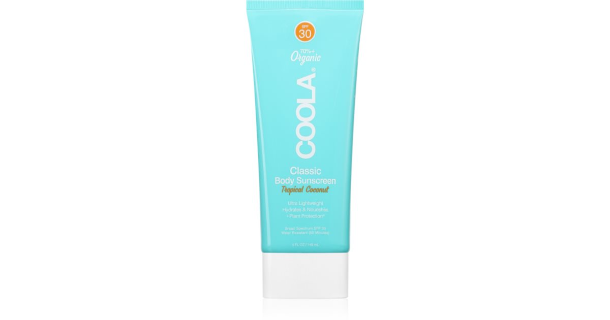 Coola Tropical Coconut Body Tanning Cream SPF 30 148ml