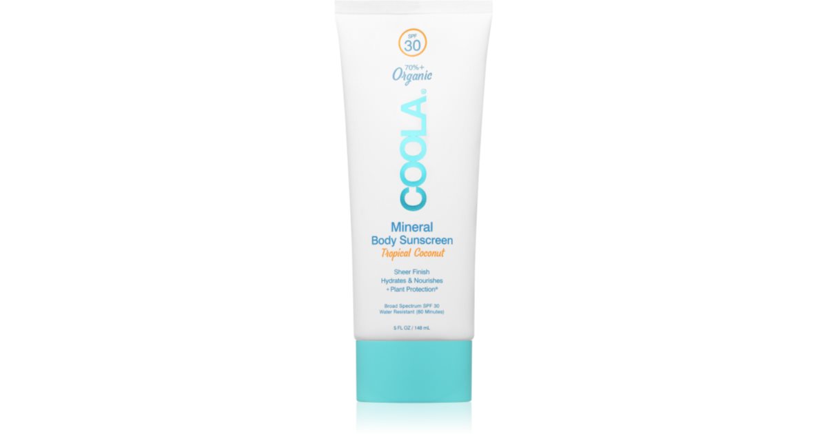 Coola Tropical Coconut Tanning Cream SPF 30 148ml