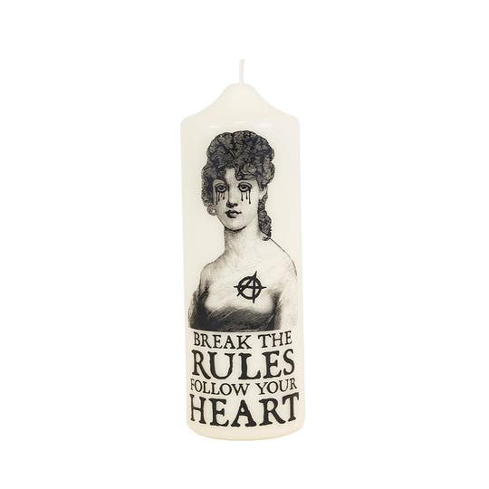 Coreterno Break The Rules Visionary Artistic Candle