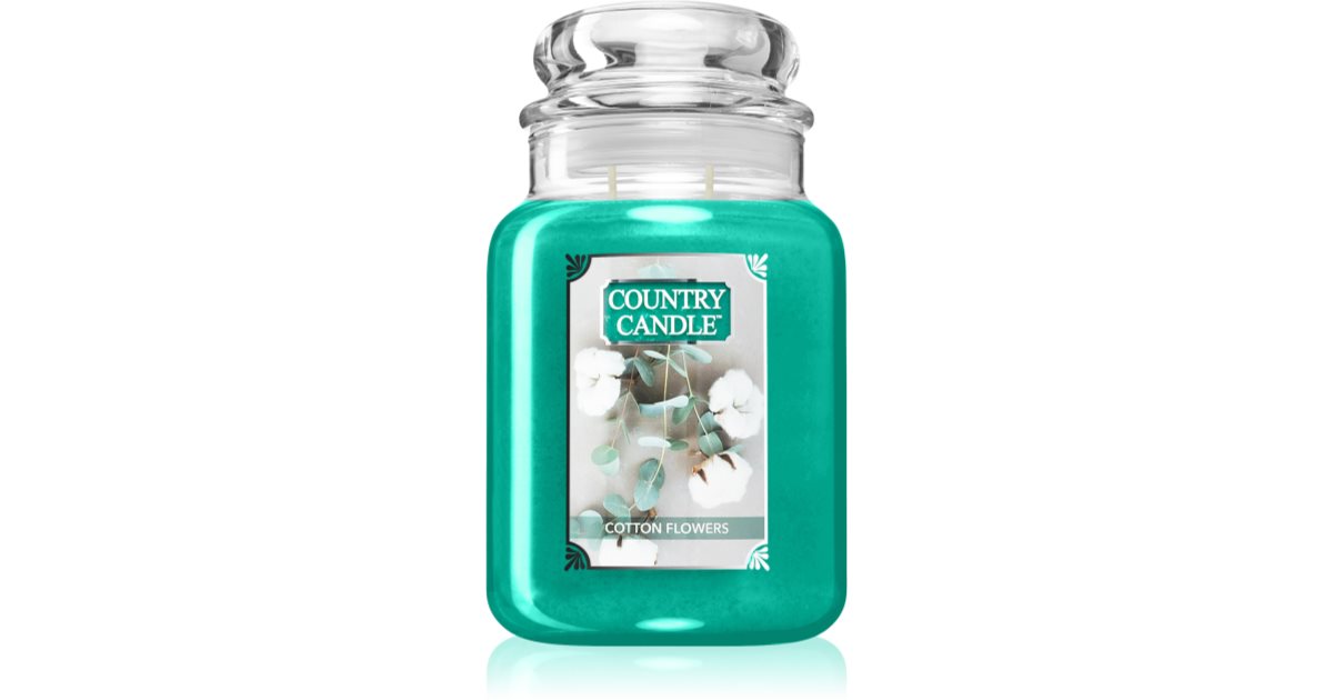 Country Candle Cotton Blossom Scented Candle 737g