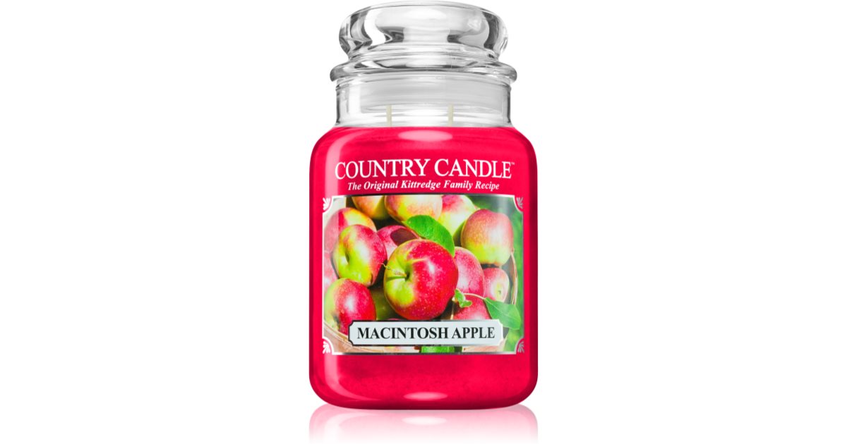 Country Candle Macintosh Apple scented candle 652 g